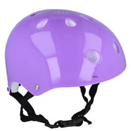 Casco infantil de protección violeta en Uruguay - Musculomania