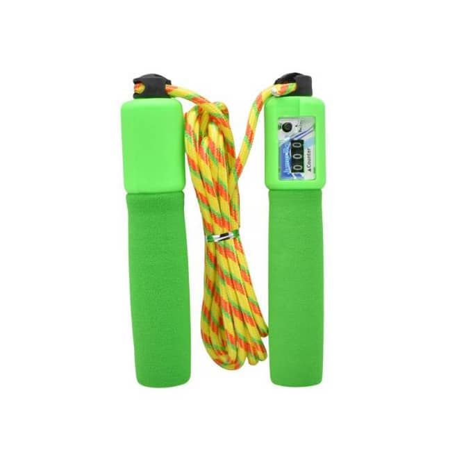 Cuerda saltar con contador 2.80 mts. verde