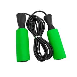 Cuerda saltar con rulemanes verde