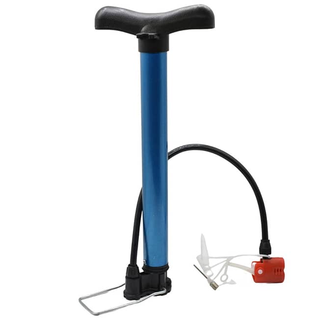 Inflador de metal bicicleta pelota  moto 33 cm