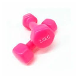 Mancuerna engomada 2 kg