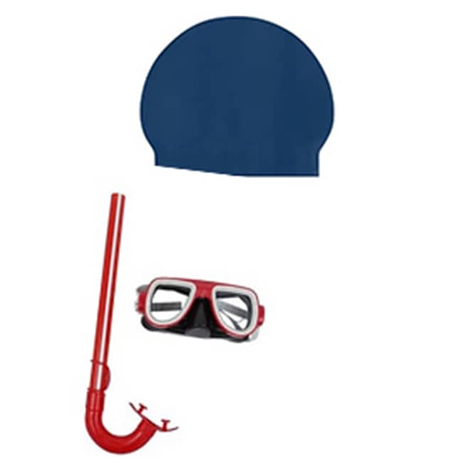 Pack Natación Infantil: Gorra + Lente + Snorkel