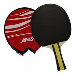 Paleta Ping Pong 1 star con funda en Uruguay - Musculomania