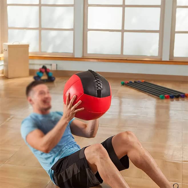 pelota medicinal 1 kg gym