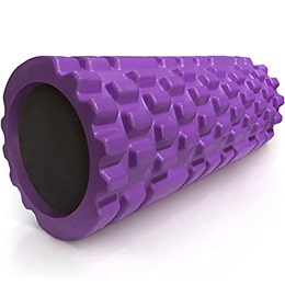 Rolo pilates sensitivo 33 cm violeta - rodillo masaje en Uruguay - Musculomania