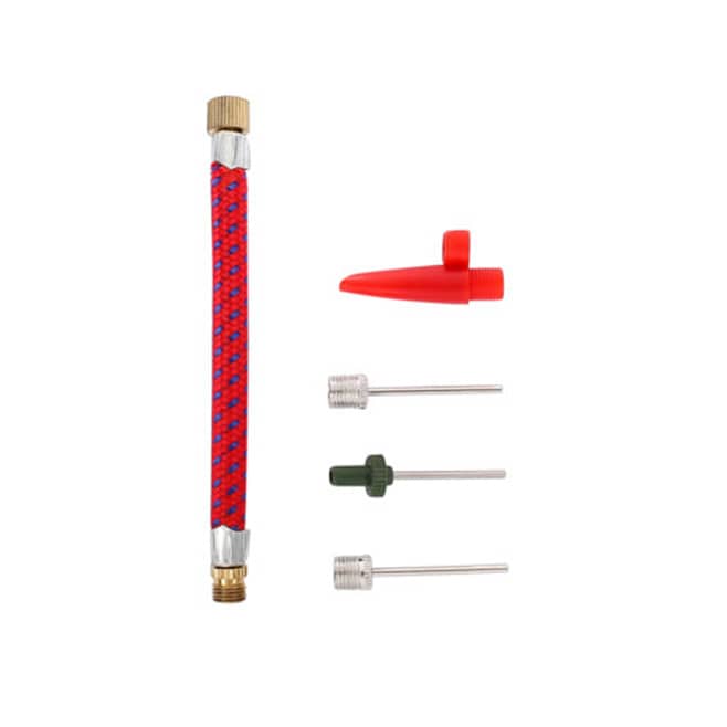 Set de pinchos inflador pelota y bicicleta