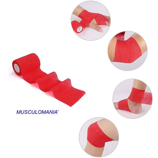 Venda el&aacute;stica adhesiva 5 cm